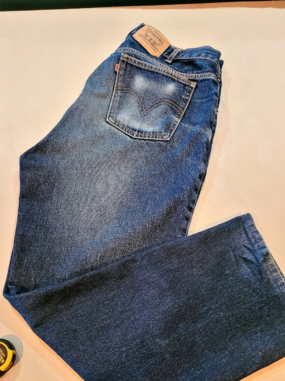 Levi's Orange Tab Relaxed Fit Jeans in Blue